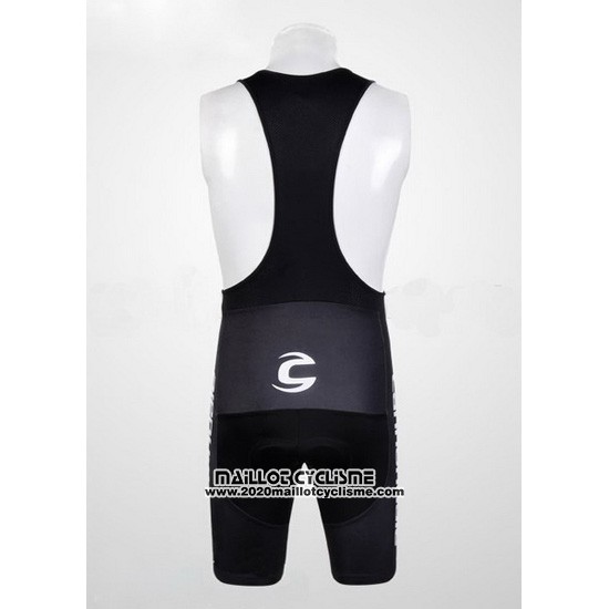 2012 Maillot Ciclismo Cannondale Noir et Vert Manches Courtes et Cuissard